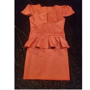 Peplum Dress